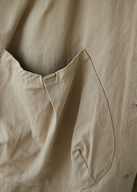 Manteau à Capuche Kaki pour Femme 4