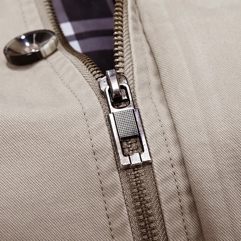 Manteau d'hiver long pour homme avec capuche 5