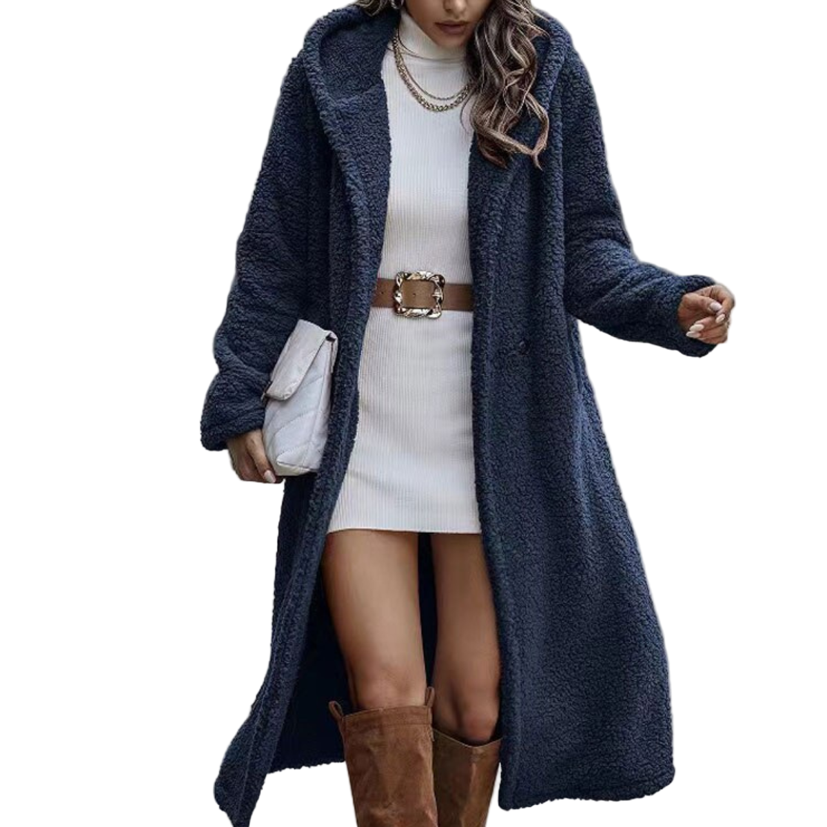 Manteau d'hiver pour femme avec capuche 0