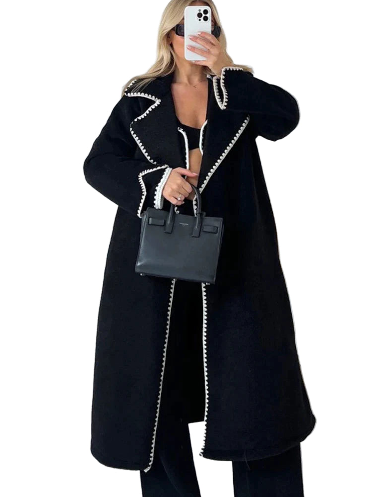 Manteau d'hiver pour femmes élégant et chaud 0