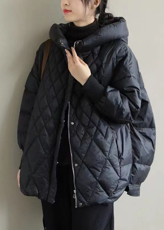Manteau d'hiver pour femmes en duvet de canard zippé 1