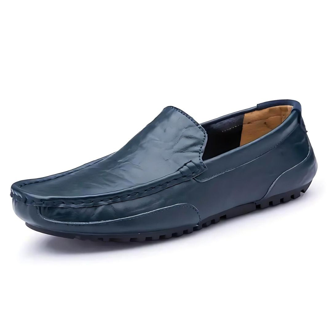 Mocassins Pour Hommes Élégants Cuir Véritable Confortables 7