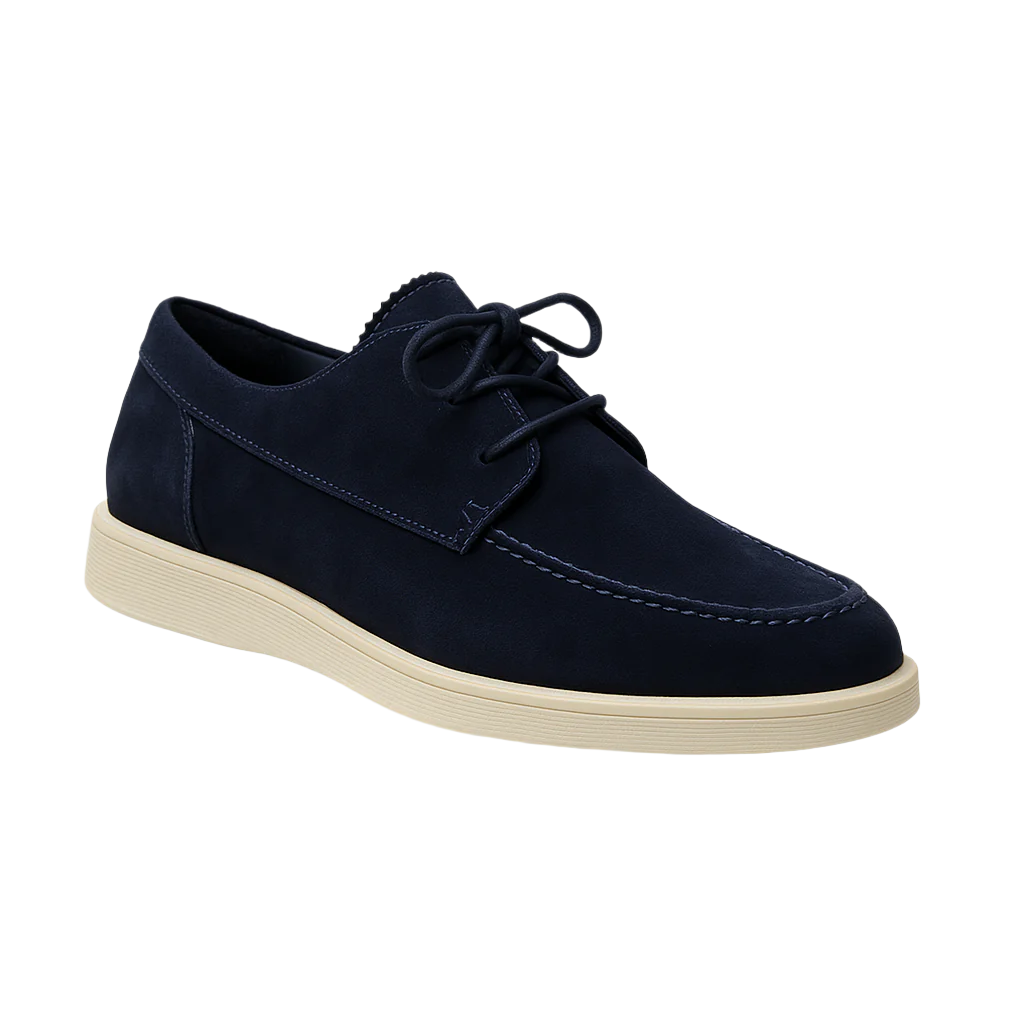 Mocassins Pour Hommes En Suède Casual Avec Semelle Flexible 0