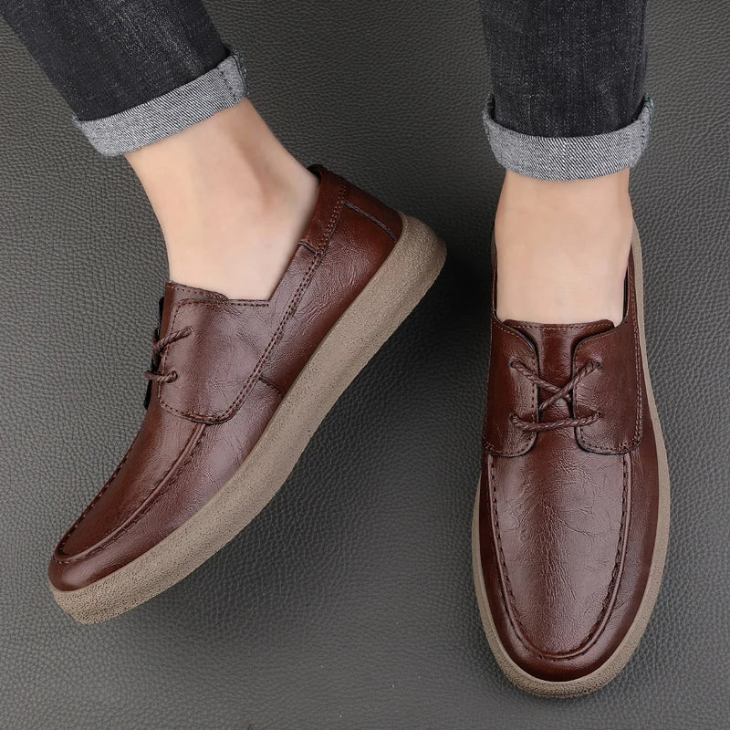 Mocassins à Lacets Ouverts pour Homme 4