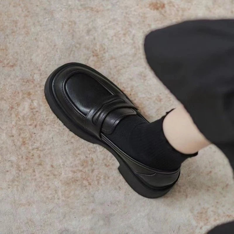Mocassins à plateforme pour femmes à bout rond 3