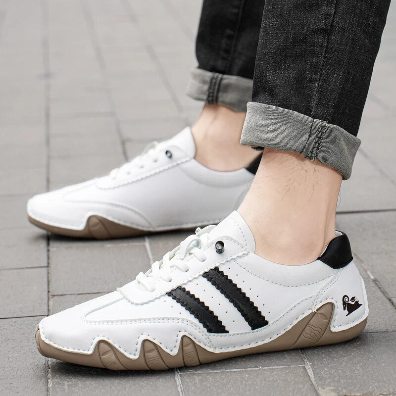 Mocassins pour Hommes Cuir Véritable Design Unique Confortable 2