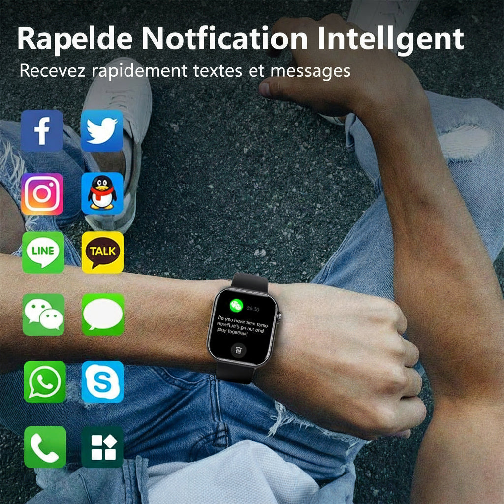 Montre Intelligente Multifonctionnelle avec Suivi de Santé 3