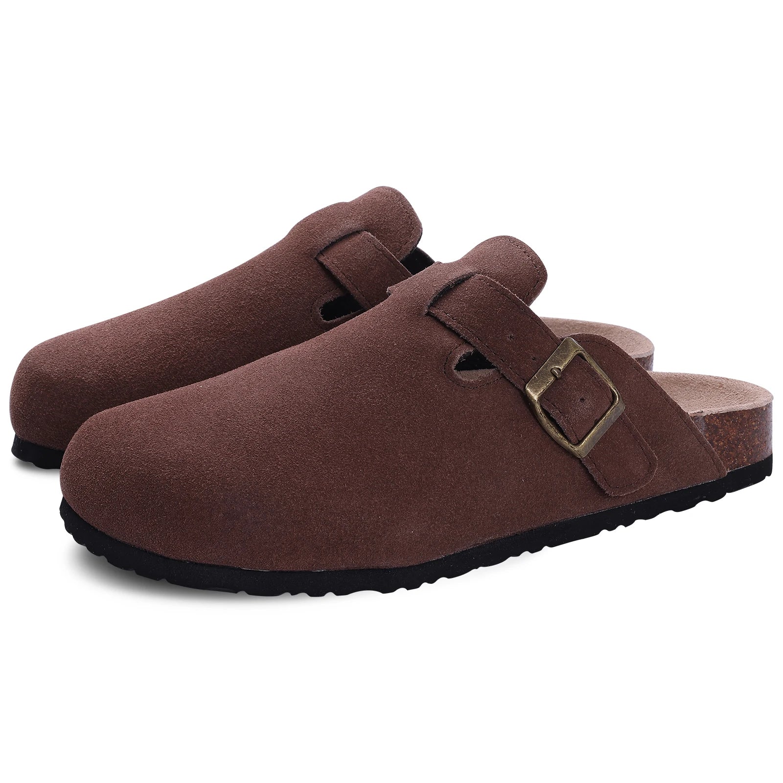 Mules Pour Femmes Confortables Avec Sangles À Boucle Métallique 25