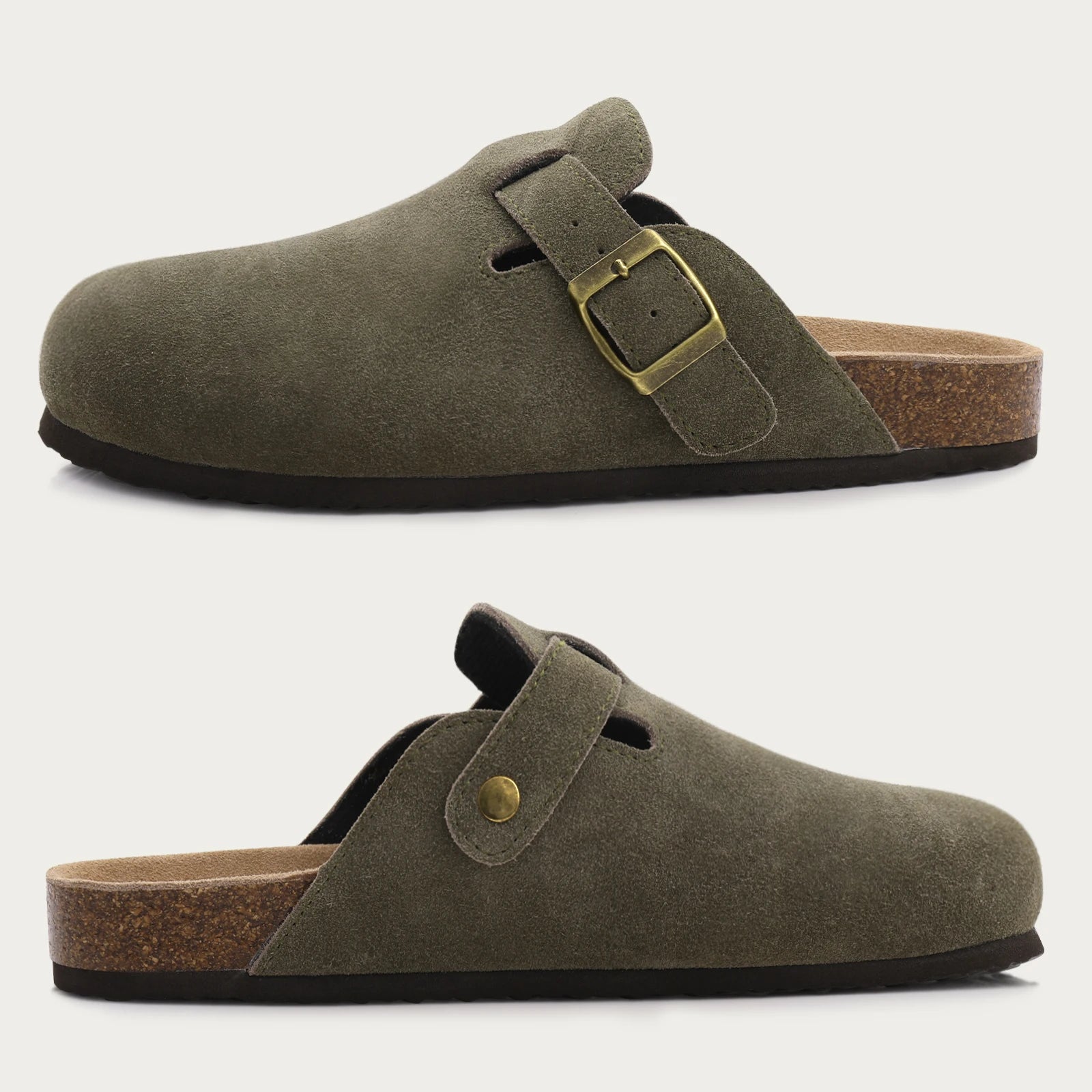 Mules Pour Femmes Confortables Avec Sangles À Boucle Métallique 2