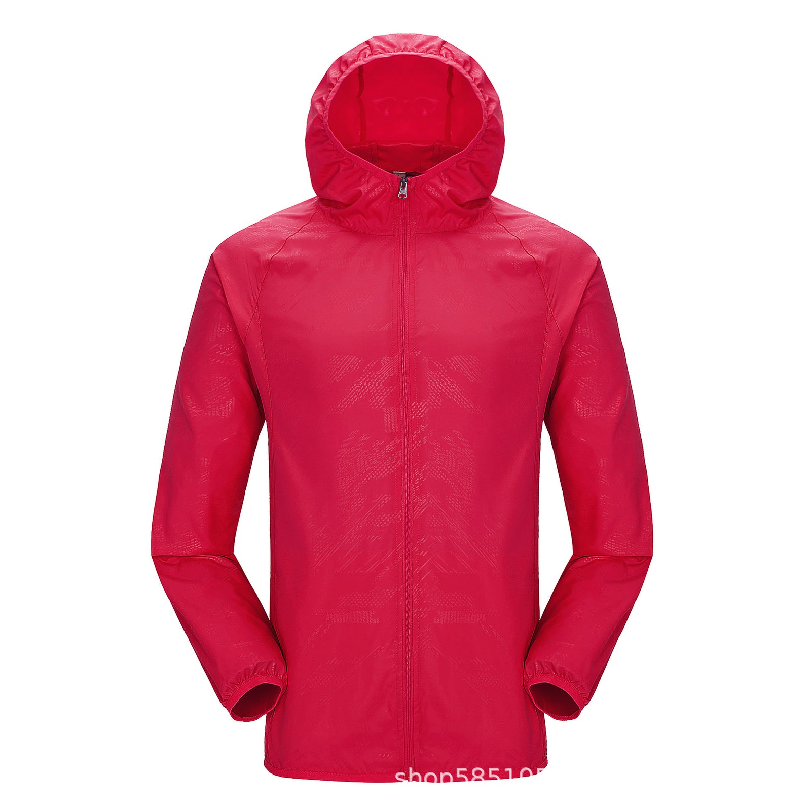 Veste de Randonnée Unisexe Imperméable avec Protection Solaire