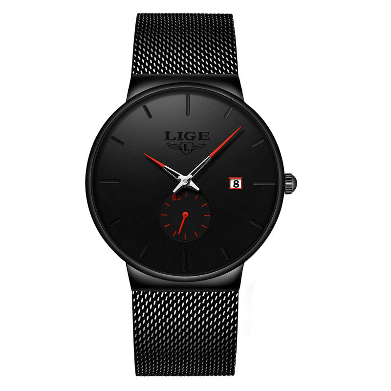 Montre de luxe à quartz étanche