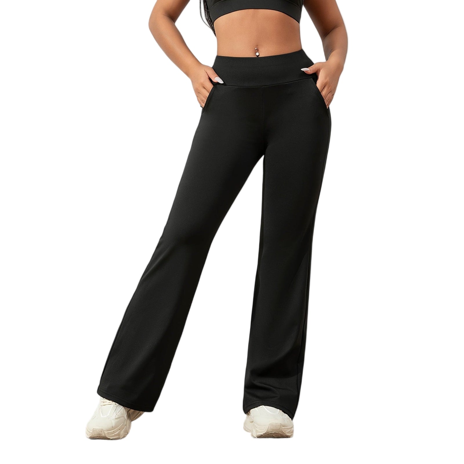 Pantalon Femme Ajusté Chic Polyvalent 0