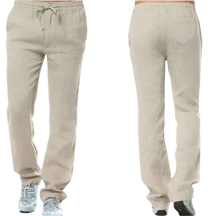 Pantalon Homme Décontracté Avec Cordon De Serrage 8
