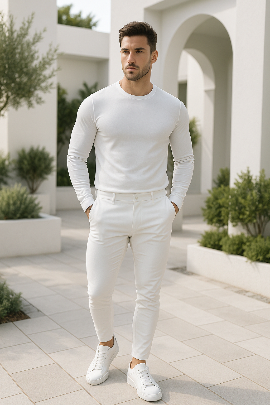 Pantalon Homme Jean Slim Fit Tissu Extensible 2