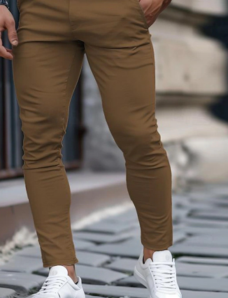 Pantalon Homme Jean Slim Fit Tissu Extensible 7