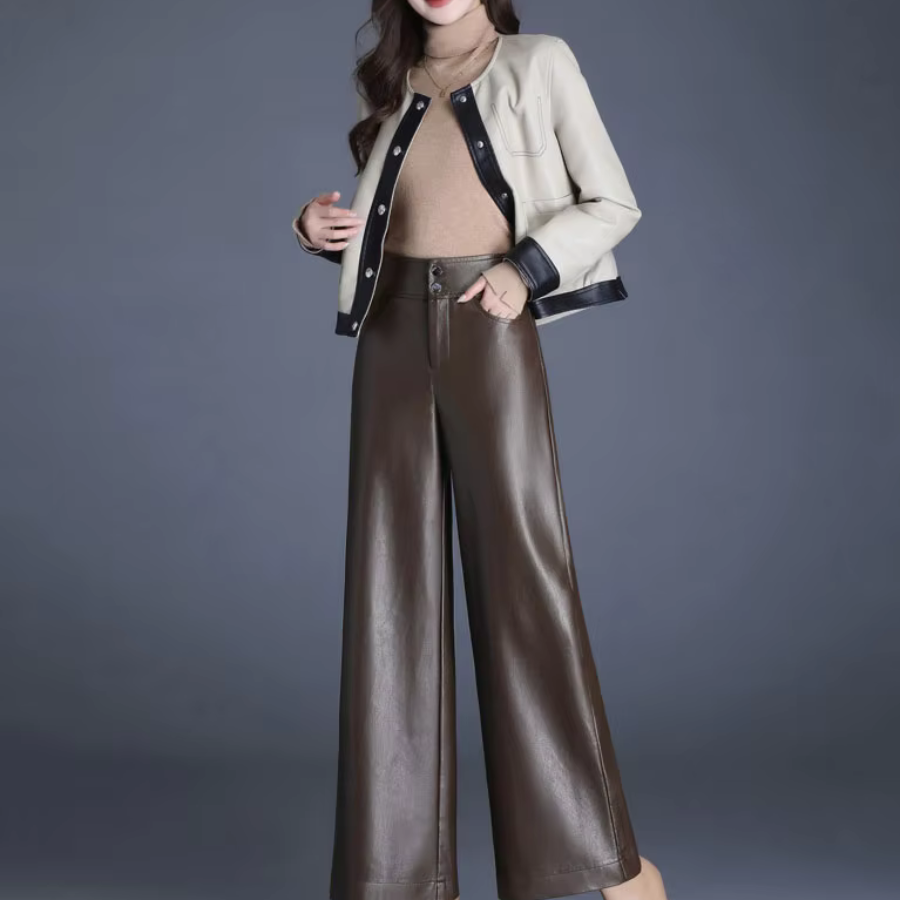 Pantalon Large Femme Chic 6