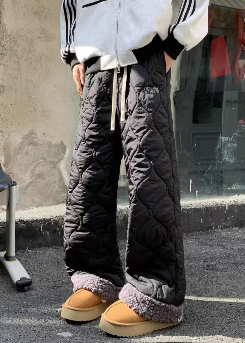 Pantalon d'Hiver pour Hommes en Fleece avec Poches 3