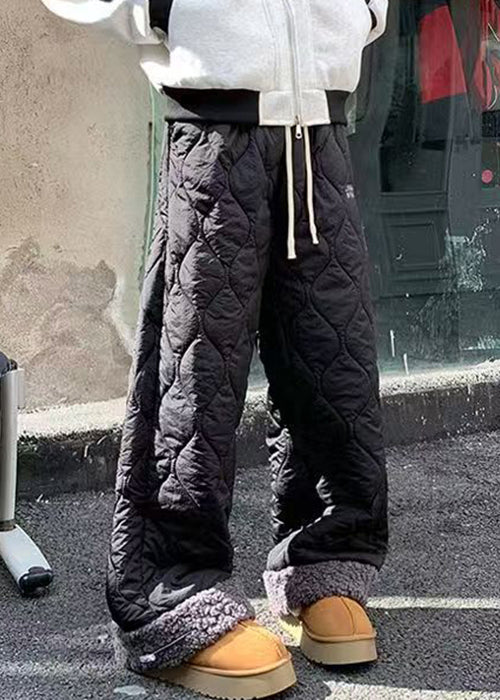 Pantalon d'Hiver pour Hommes en Fleece avec Poches 4