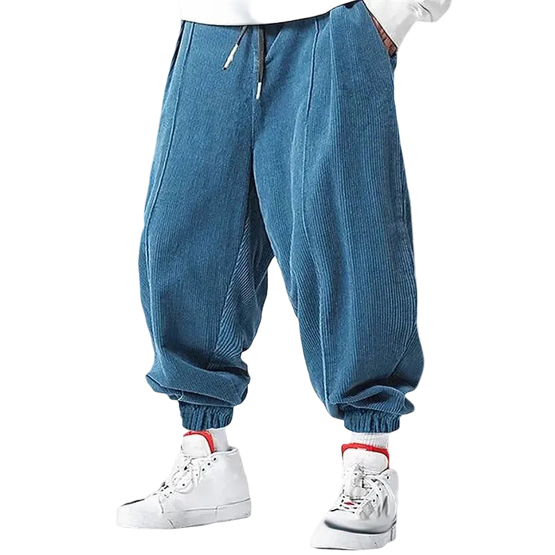 Pantalon de Jogging Décontracté pour Hommes avec Poignets Élastiques 0