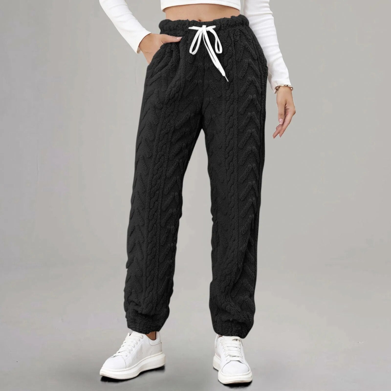 Pantalon de Jogging Femme Confortable en Coton 2
