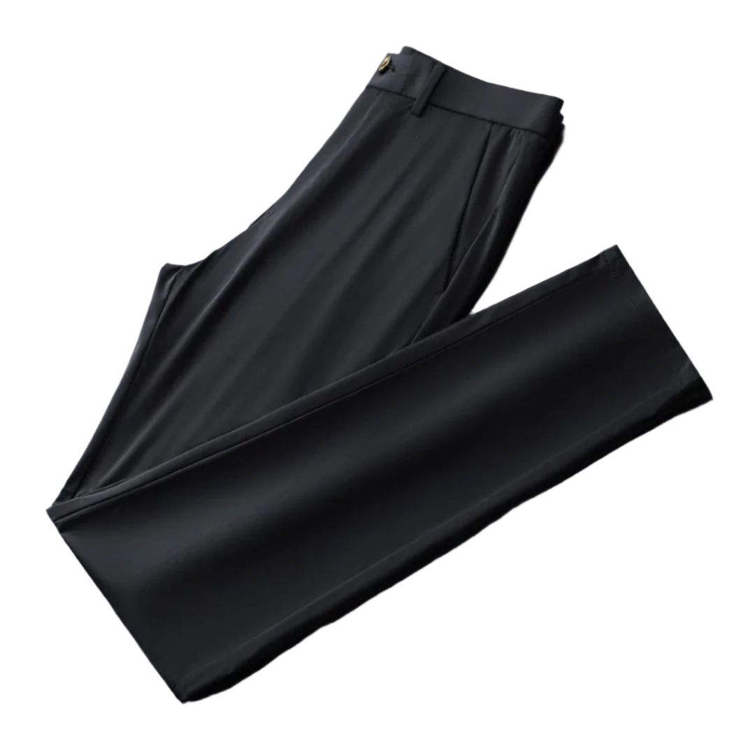 Pantalon pour Hommes Élégant en Tissu Stretch 0