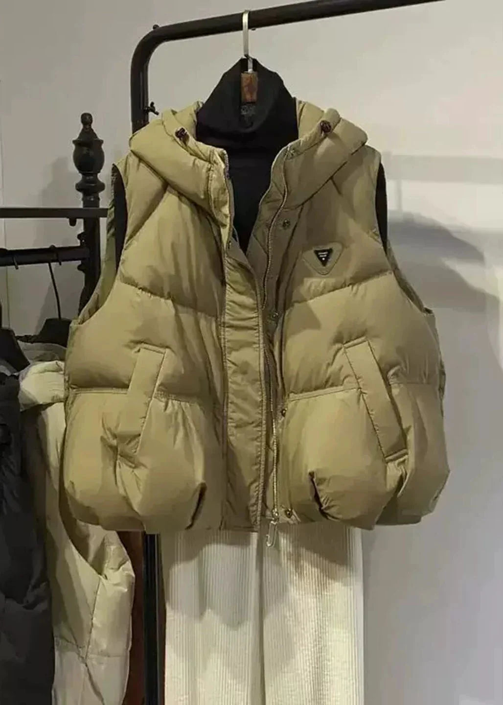 Parka Femme Coupe Ample à Capuche 2