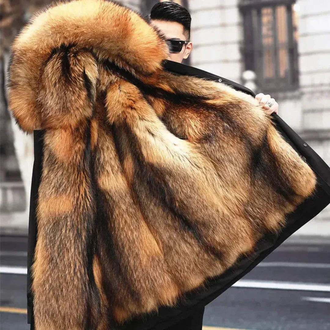 Parka Homme Hiver avec Capuche et Poches Pratiques 6