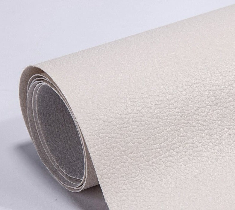 Patch de réparation auto-adhésif en cuir PU - Imperméable et résistant 19