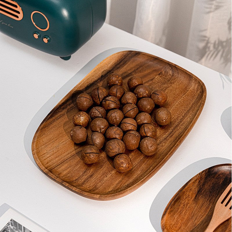 Plateau de Service Minimaliste Ovale Design Unique 6