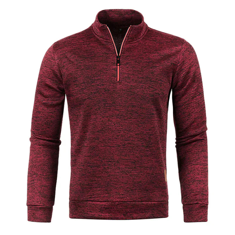 Polo Homme Manche Longue Style Casual 7