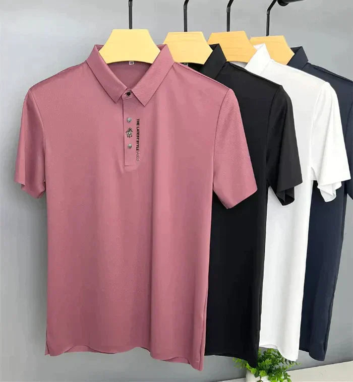 Polo Homme Manches Courtes Fit Ajusté 1