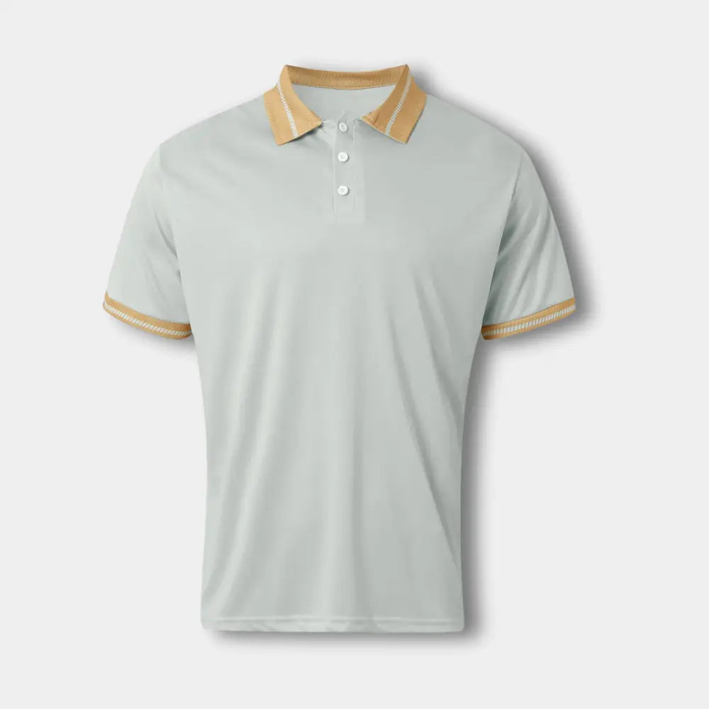 Polo Homme à Col Contrasté Classique 3