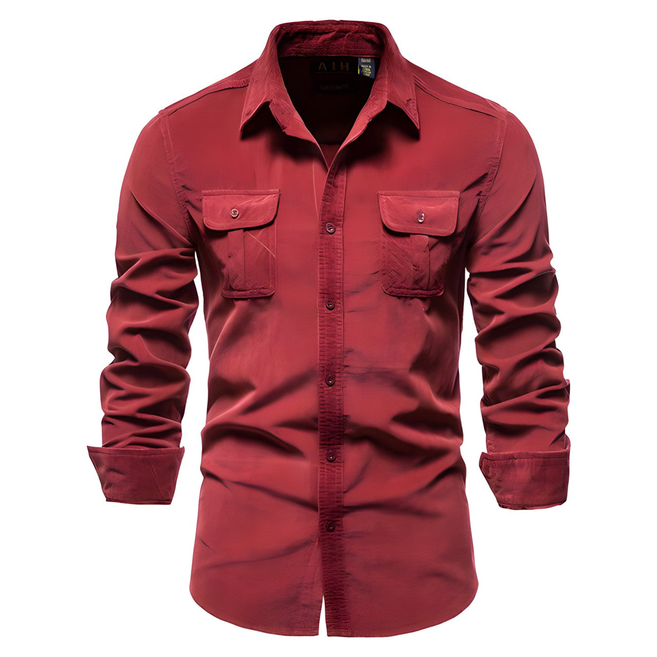 Polo pour hommes à manches longues Classique 5