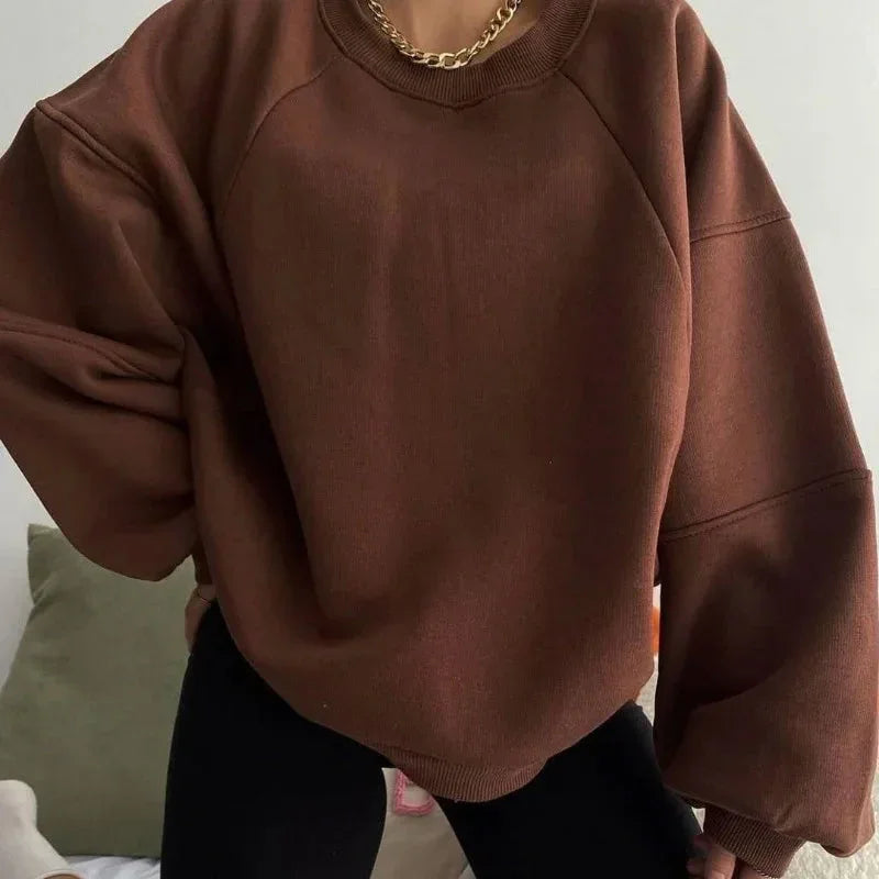 Pull Ample à Manches Longues pour Femme 3