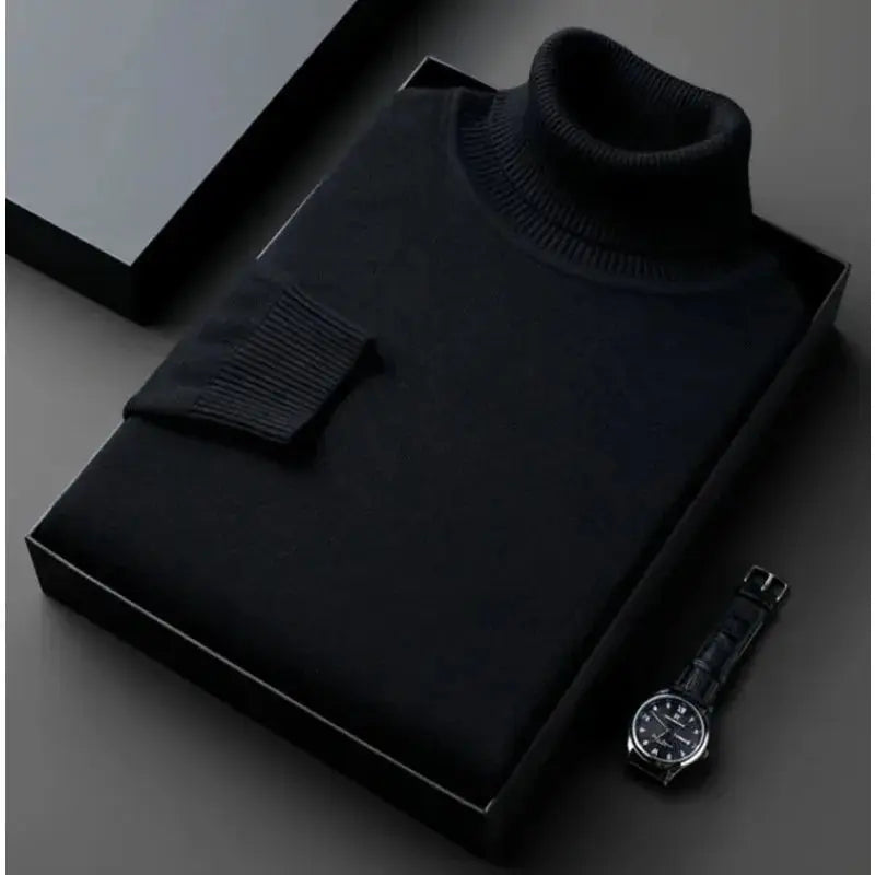 Pull Col Roulé d'Hiver pour Femme Chic 0