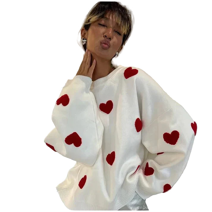 Pull Femme Décontracté en Tricot Doux avec Design Côtelé 0