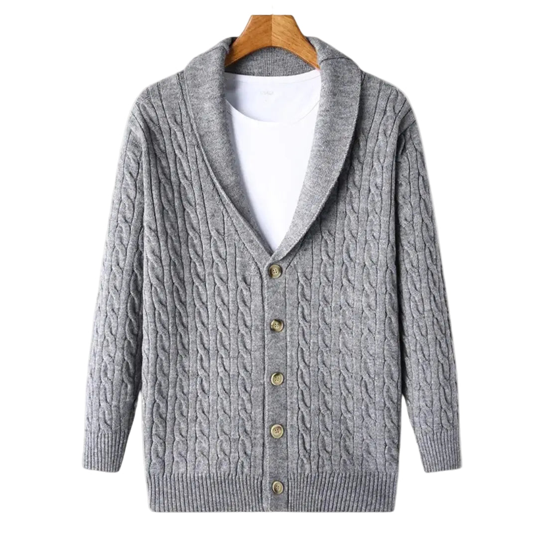 Pull Femme Long Détendu Tricot avec Détails Nervurés 0