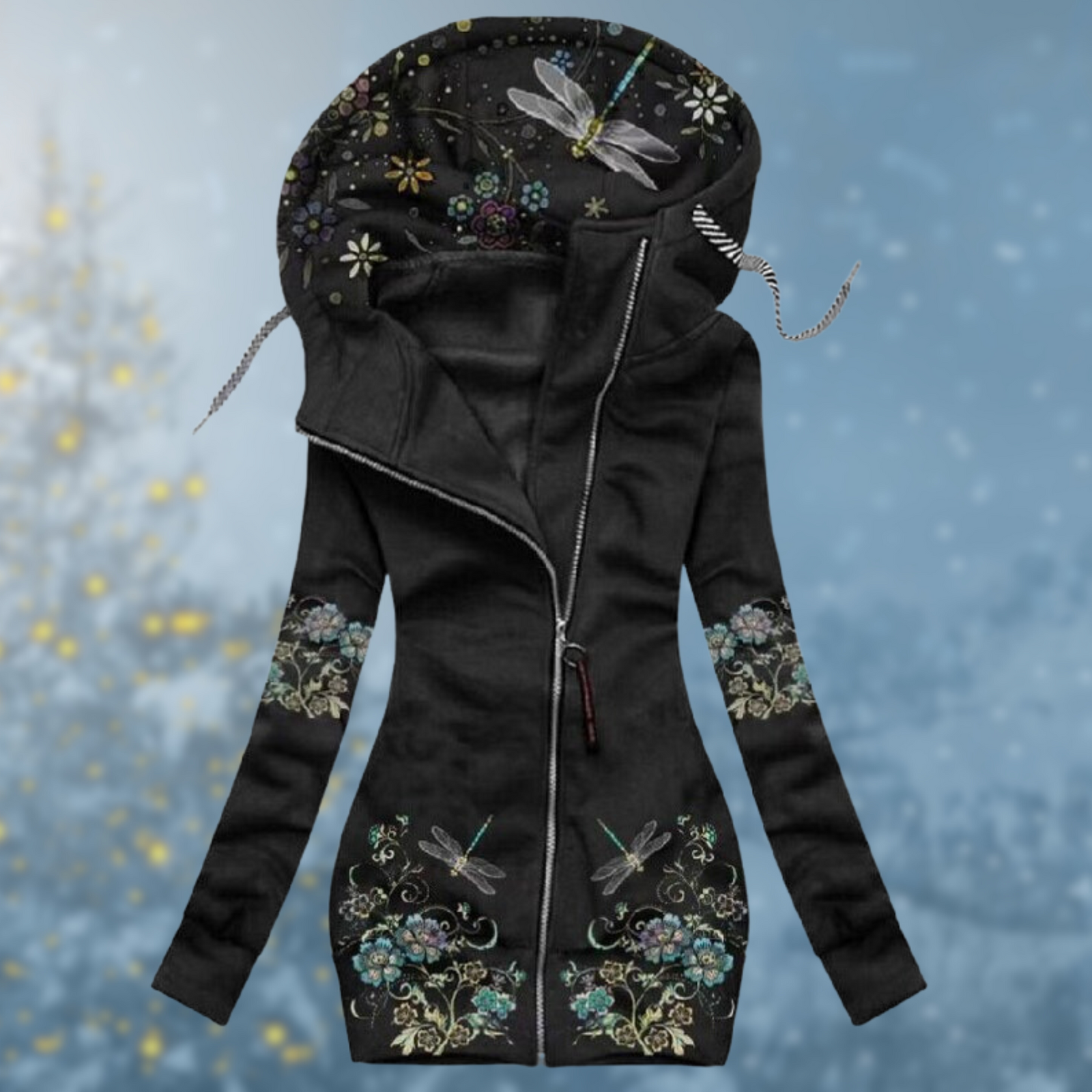 Pull Hiver Femme Avec Capuche Ajustable Moderne 2