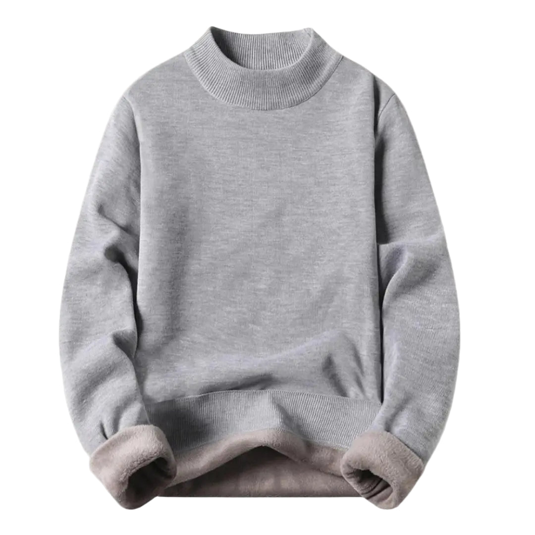 Pull Homme Confortable Col Rond Manches Longues Casual 0