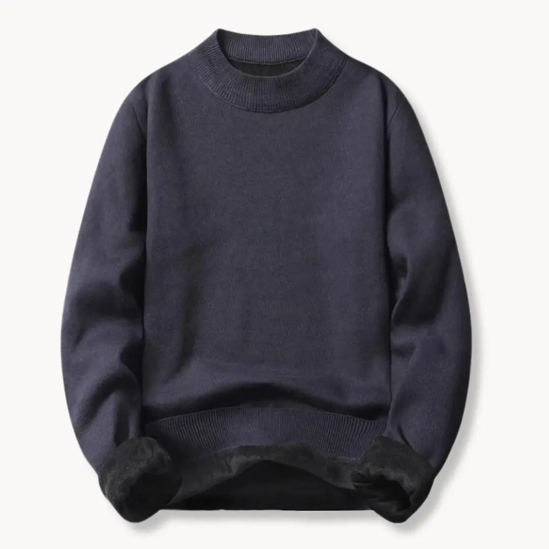 Pull Homme Confortable Col Rond Manches Longues Casual 7