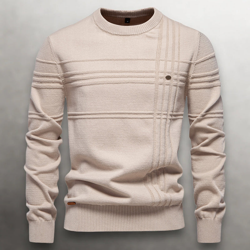 Pull Homme Slim à Motif Texturé Modern 1