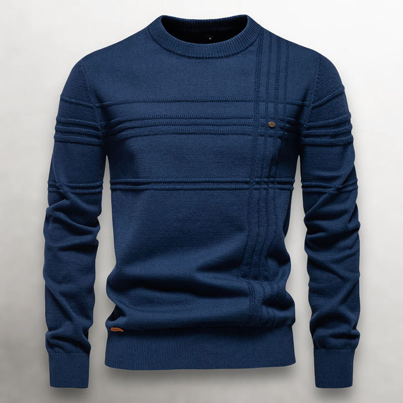 Pull Homme Slim à Motif Texturé Modern 3