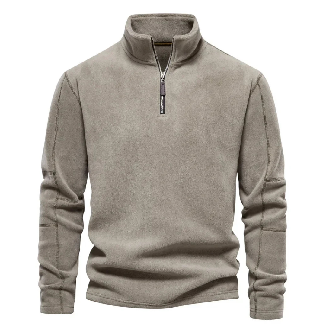 Pull Homme à Zip Moderne Casual 5
