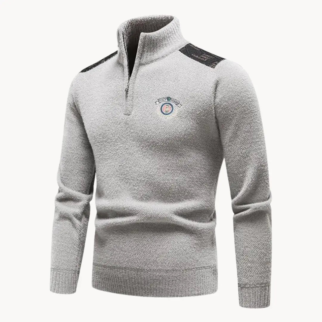 Pull Pour Homme Halfzip Moderne et Pratique 3