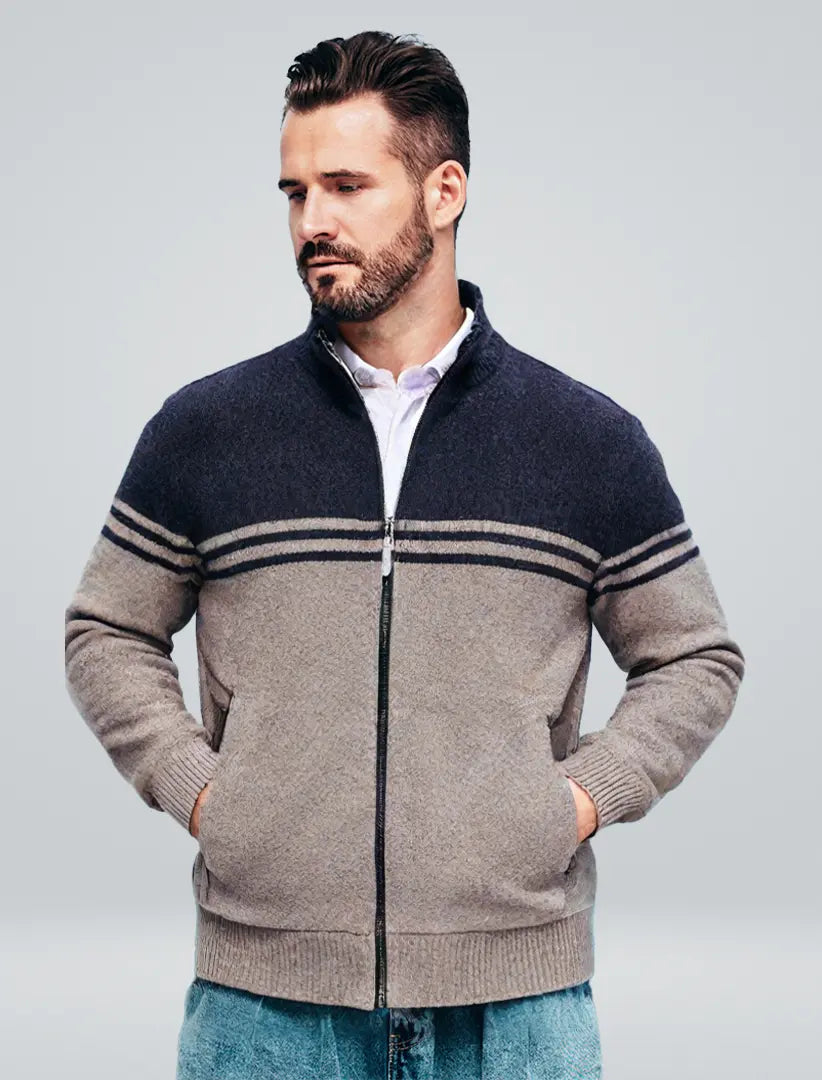 Pull Tricoté Classique pour Homme 1