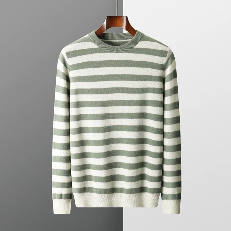 Pull à Rayures pour Homme 5