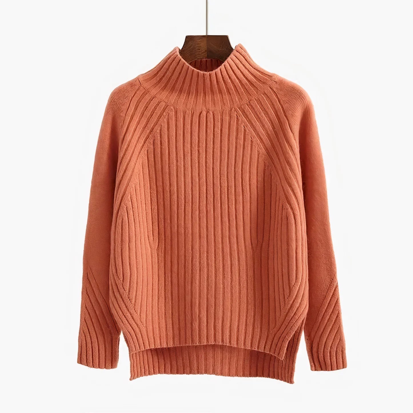 Pull à col roulé pour femme Confortable 1
