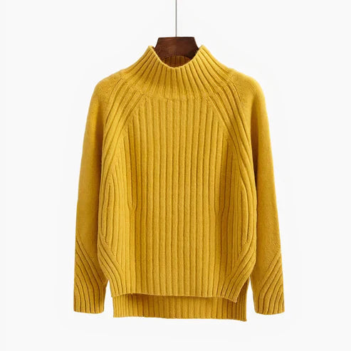 Pull à col roulé pour femme Confortable 2