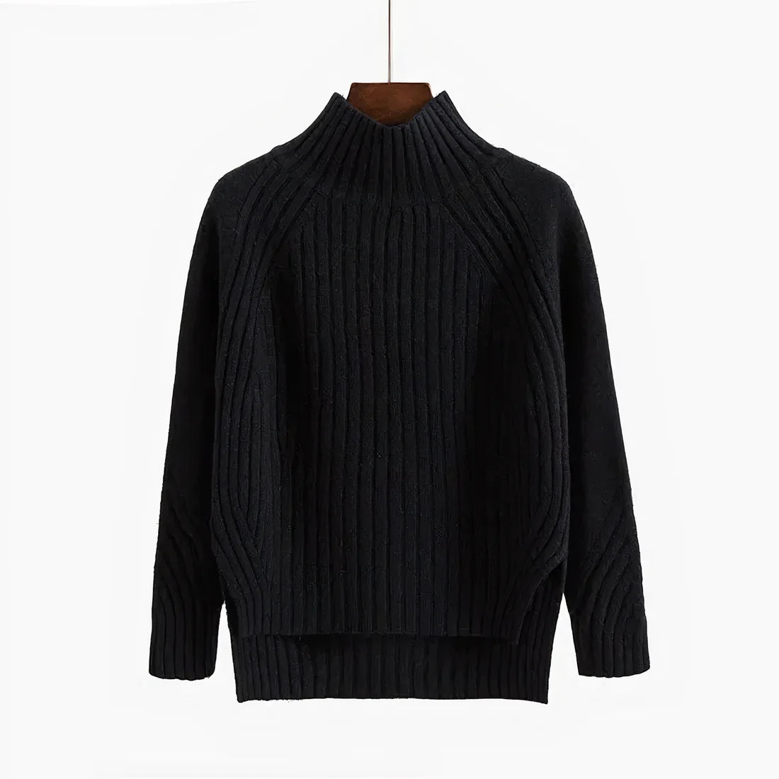 Pull à col roulé pour femme Confortable 4