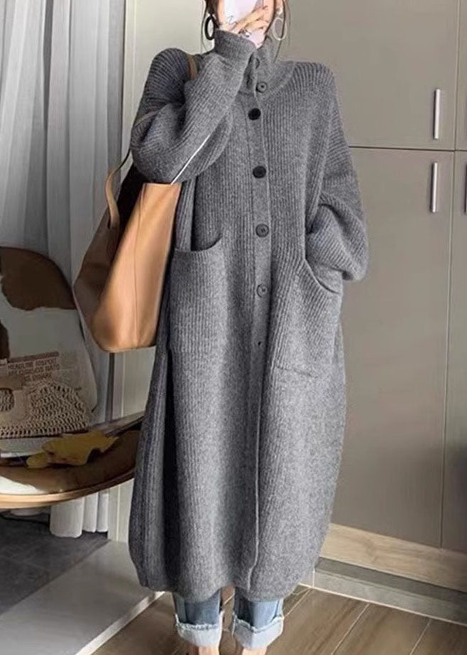 Pull à col roulé pour femmes avec poches 0